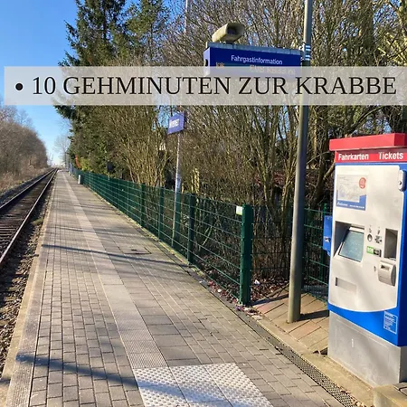 Haus Krabbe, 10, Naehe Bremerhaven, Fuer 1-2 Personen, 2 Schlafzimmer, Einzelbetten, Zweite Etage, Zentral Gelegen, Bis Zu 2 Hunden Kostenfrei Willkommen 弗雷门